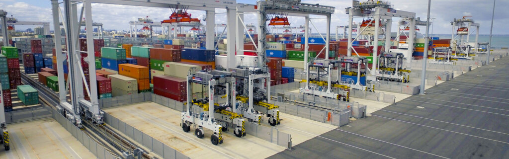 Ensuring smooth operations in automated terminals with advanced safety features.