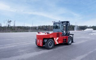 All set to support wind power with emission-free lifting: Heavy Electric Forklifts